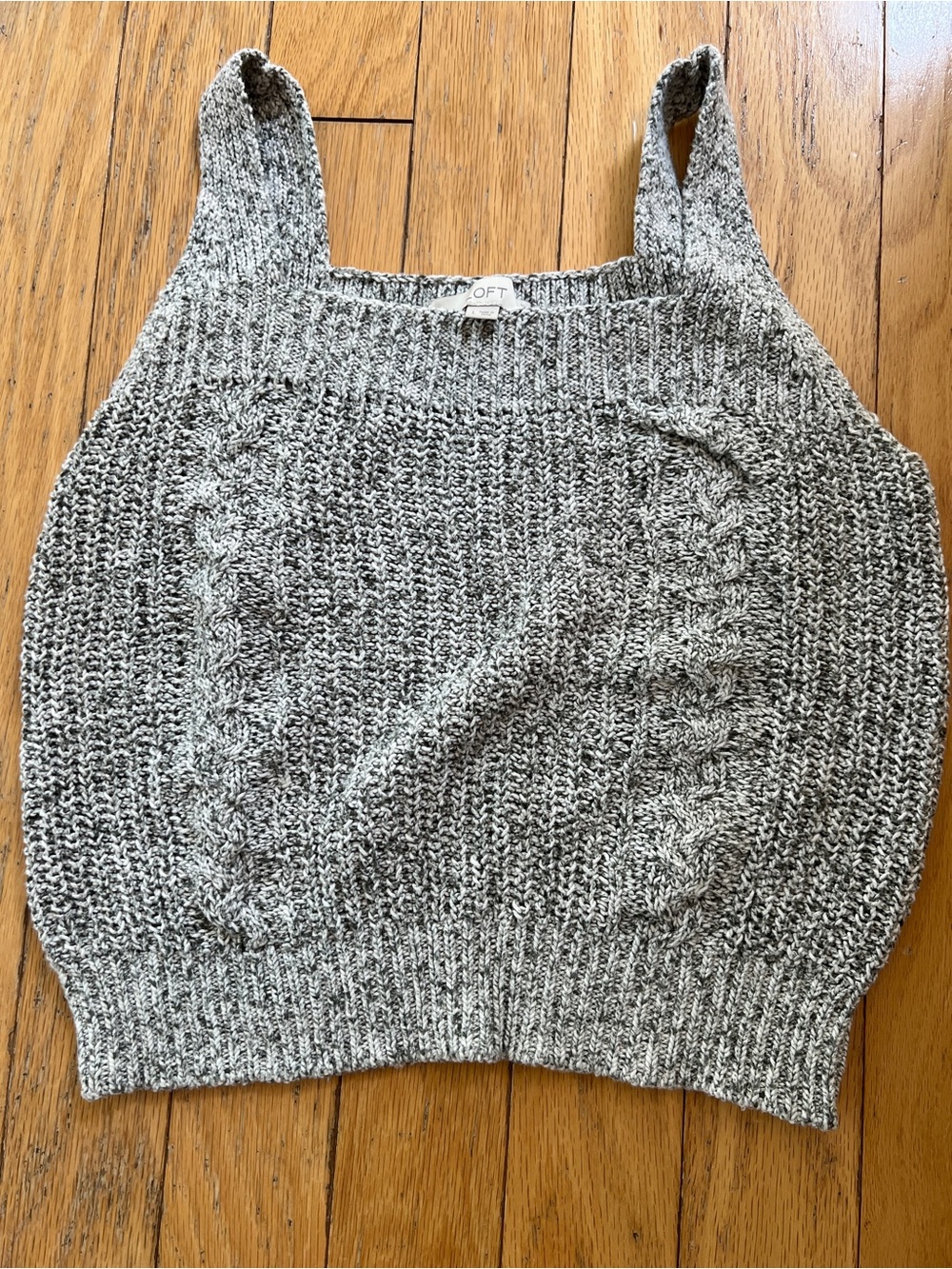 Loft Women’s Cable Knit Tank Sweater
